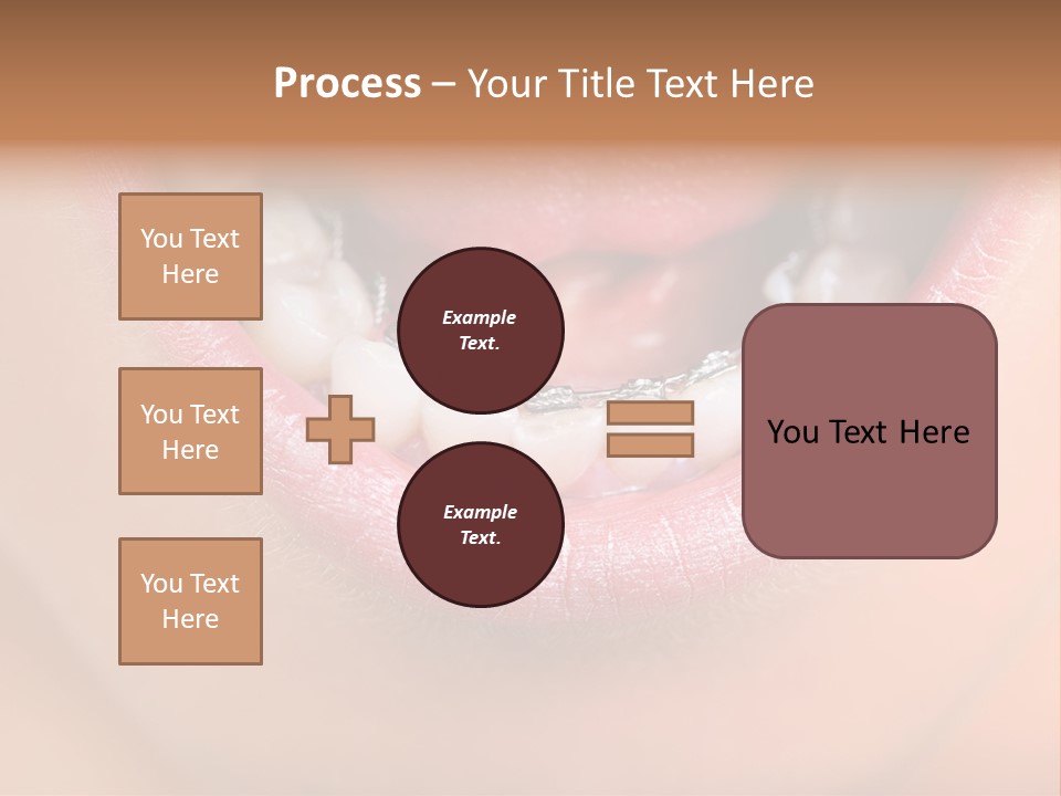 Medical Lips Healthy PowerPoint Template