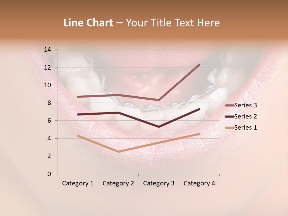 Medical Lips Healthy PowerPoint Template
