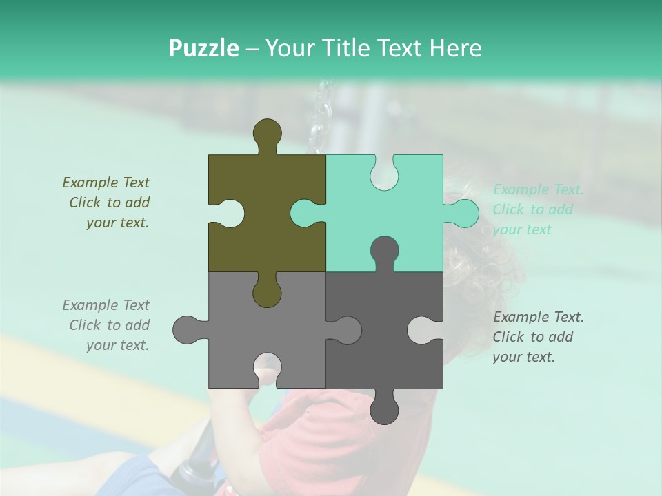 Activity Young Little PowerPoint Template