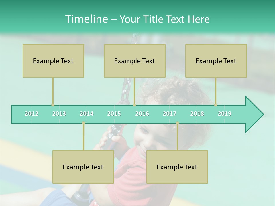 Activity Young Little PowerPoint Template