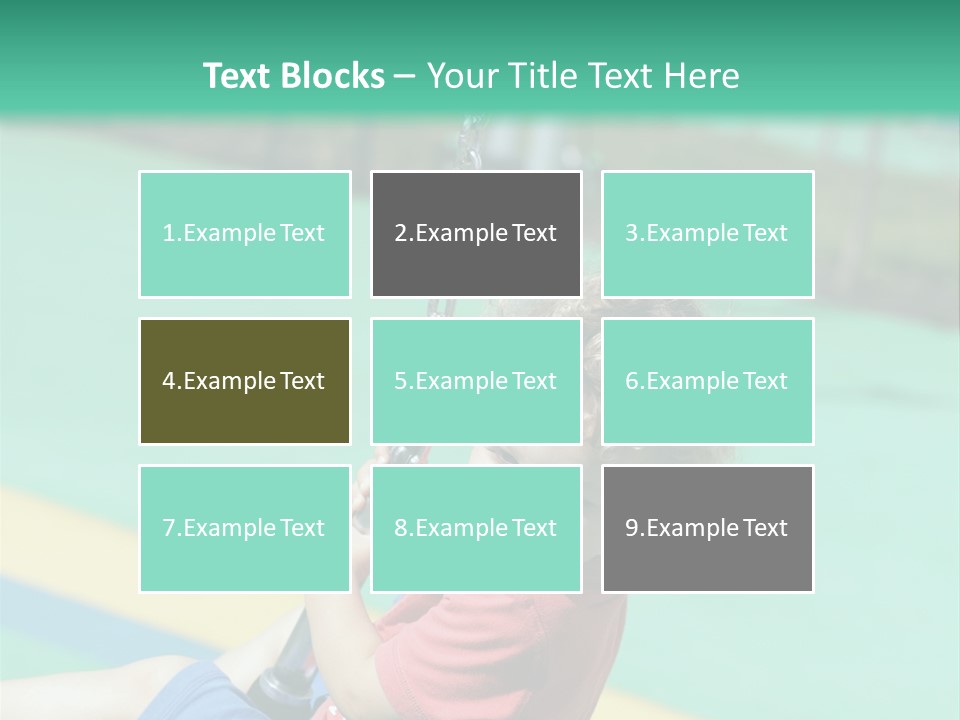 Activity Young Little PowerPoint Template