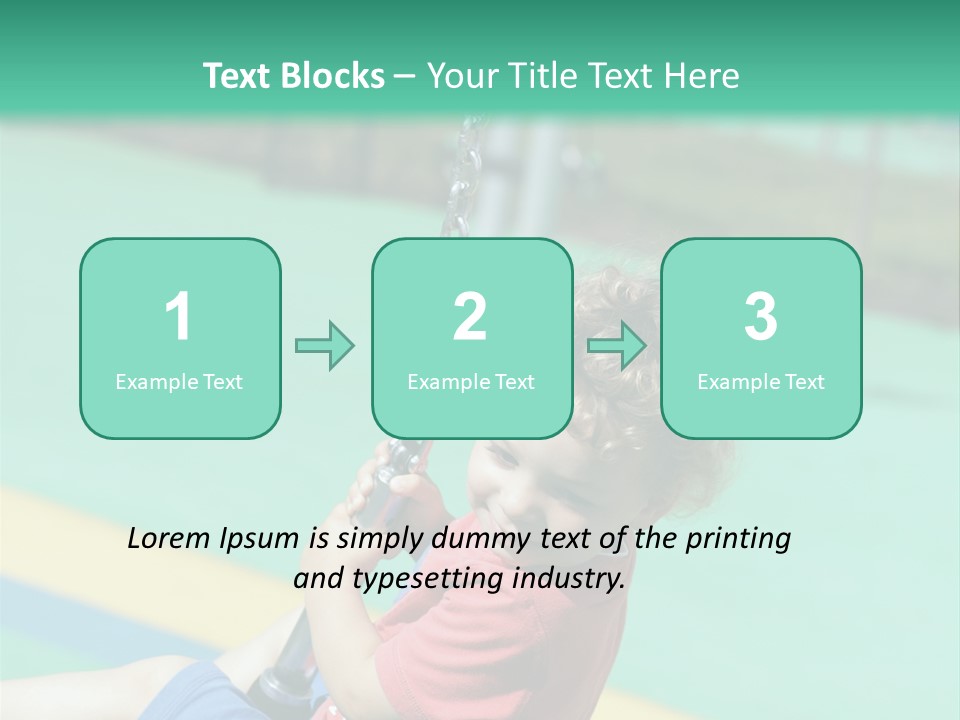 Activity Young Little PowerPoint Template