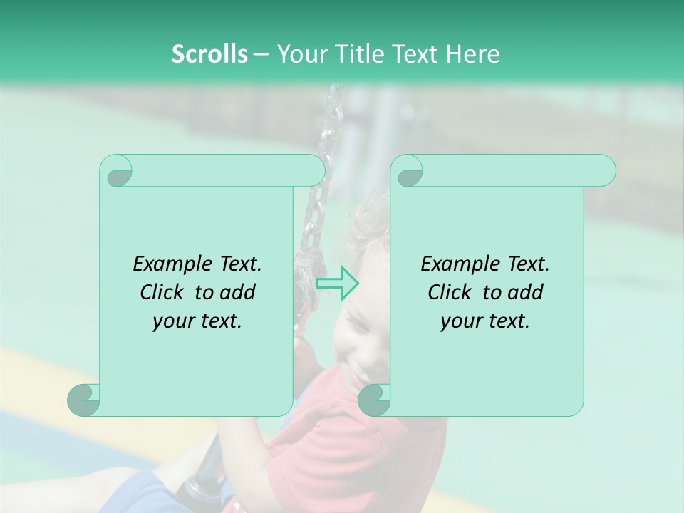 Activity Young Little PowerPoint Template