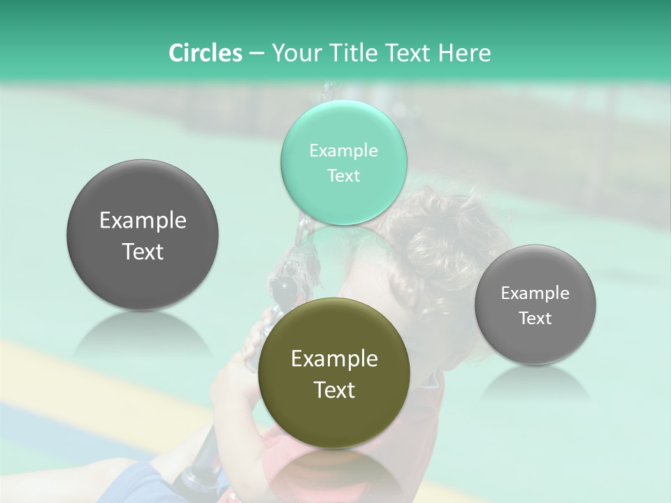 Activity Young Little PowerPoint Template