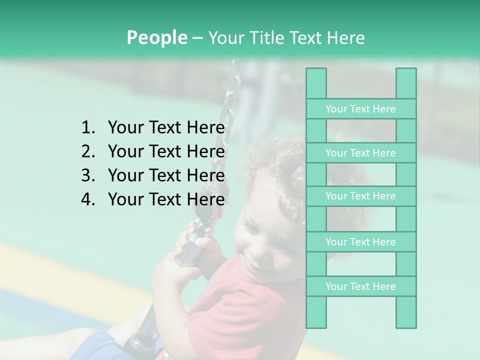 Activity Young Little PowerPoint Template