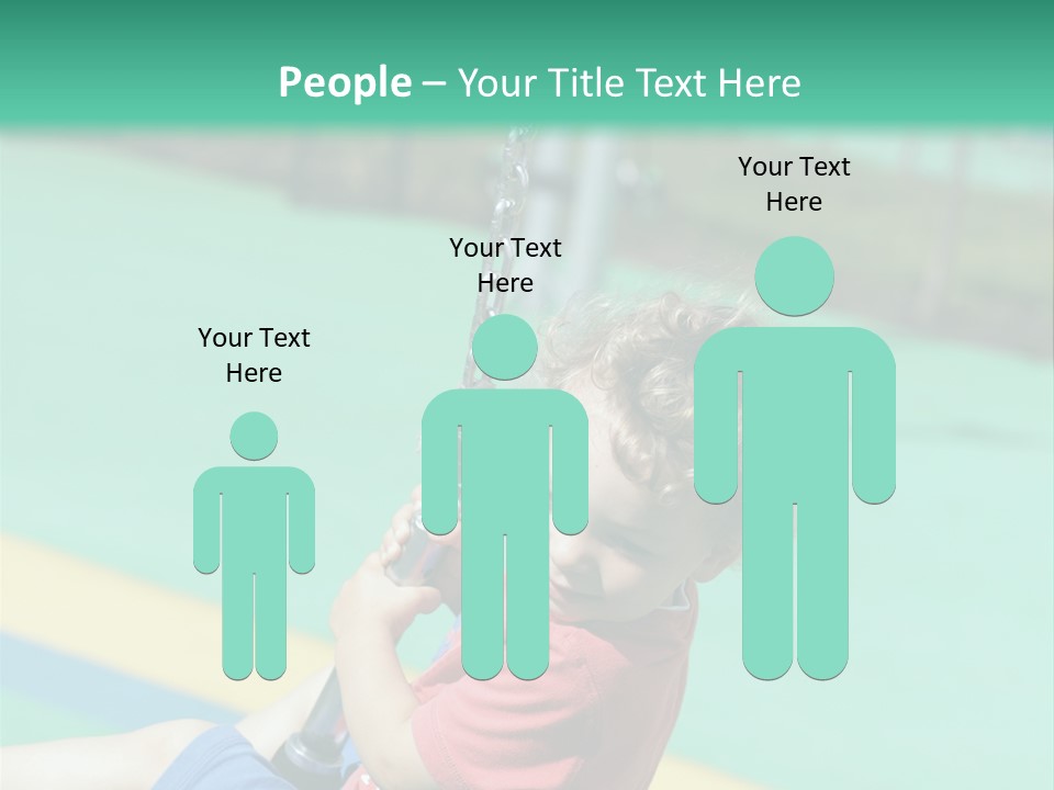 Activity Young Little PowerPoint Template