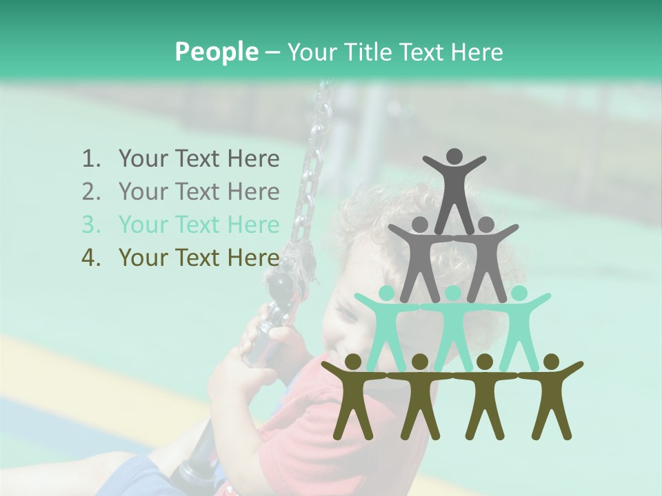 Activity Young Little PowerPoint Template