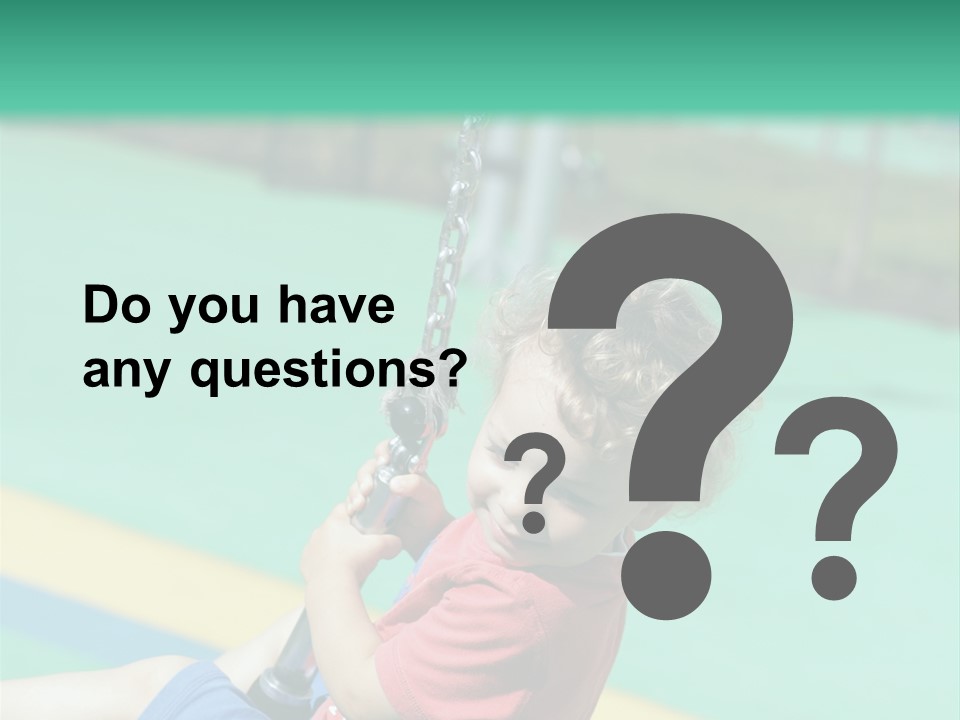 Activity Young Little PowerPoint Template