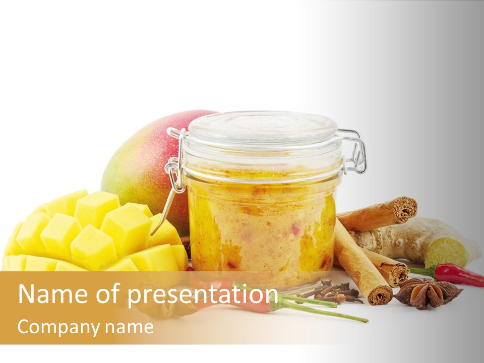 Pickle Hot Homemade PowerPoint Template