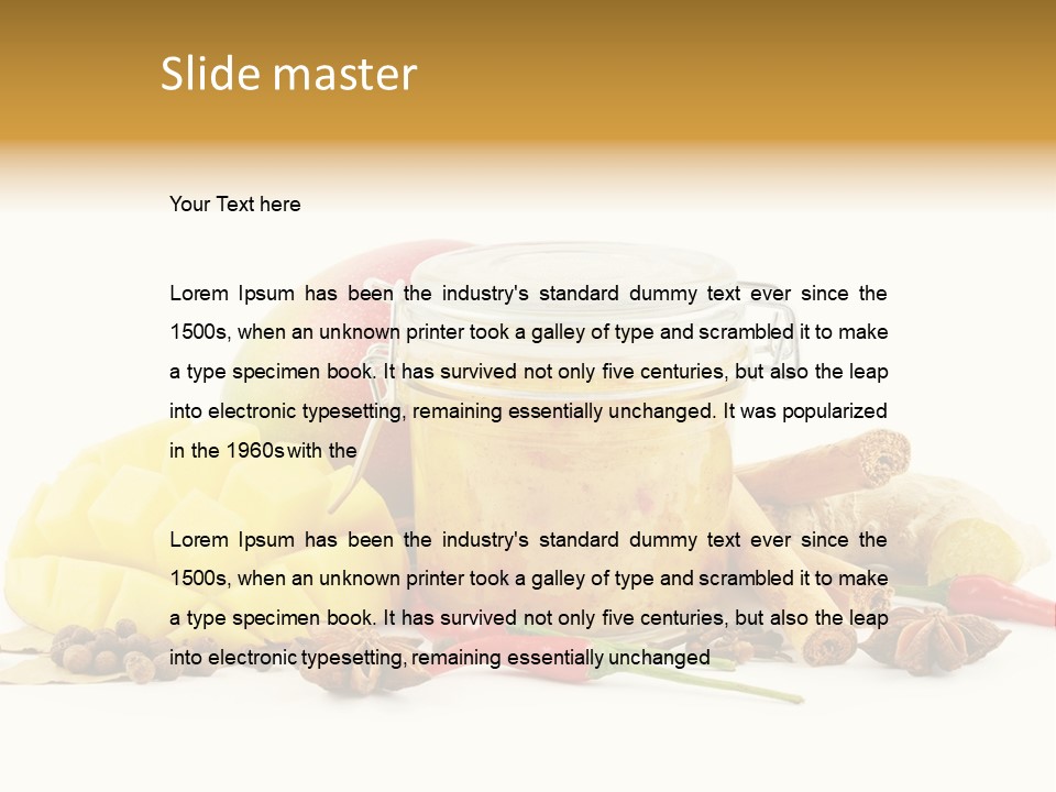 Pickle Hot Homemade PowerPoint Template