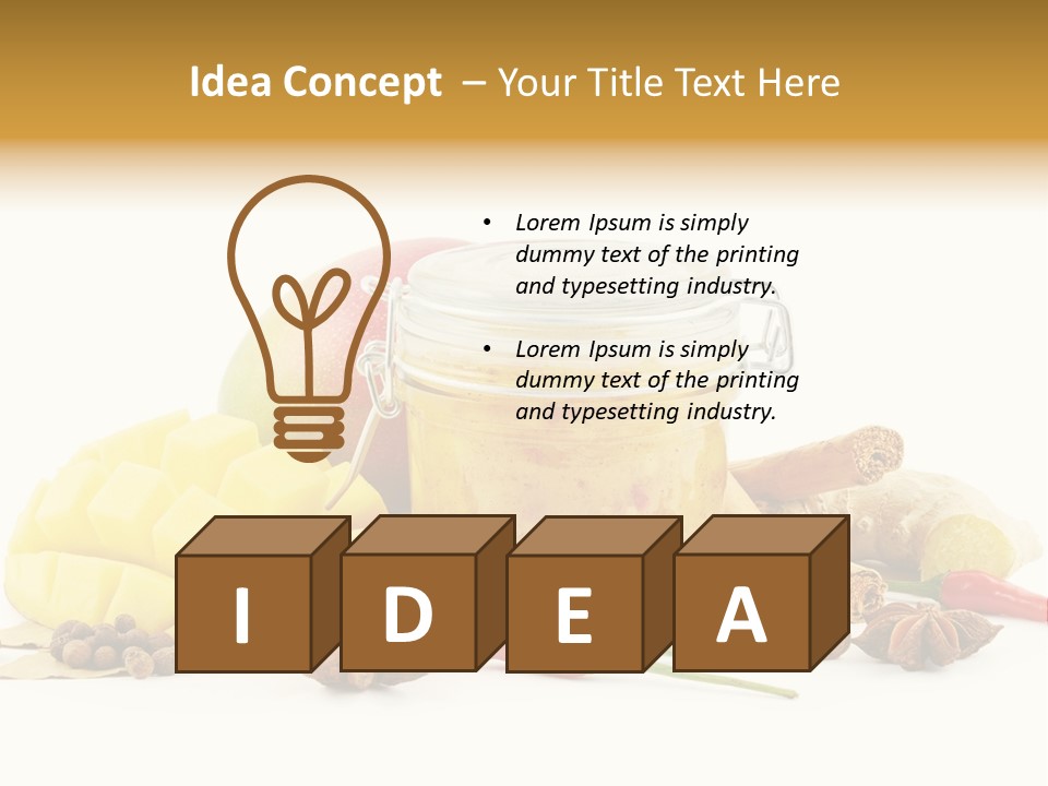 Pickle Hot Homemade PowerPoint Template