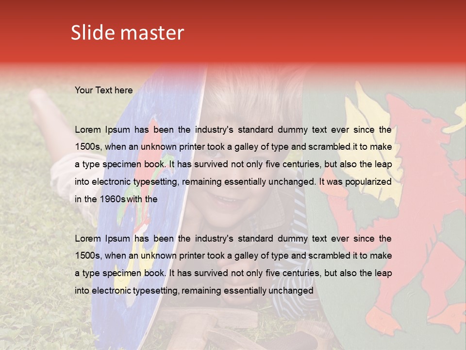 Play Young Garden PowerPoint Template