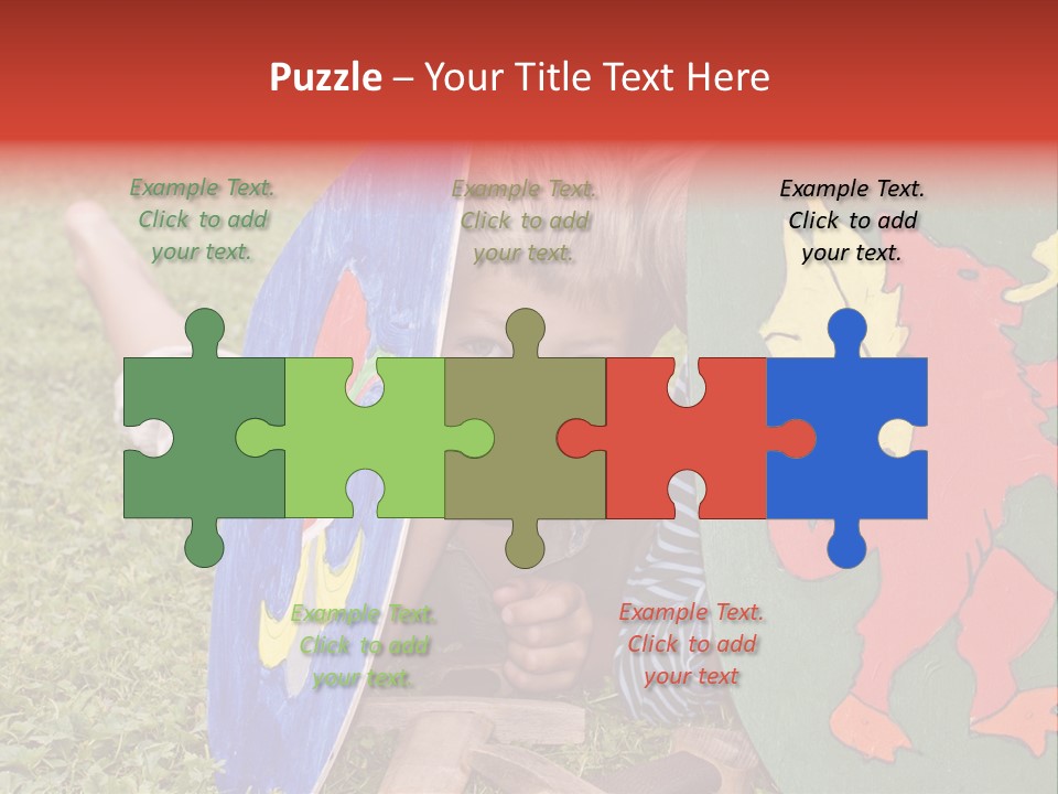 Play Young Garden PowerPoint Template