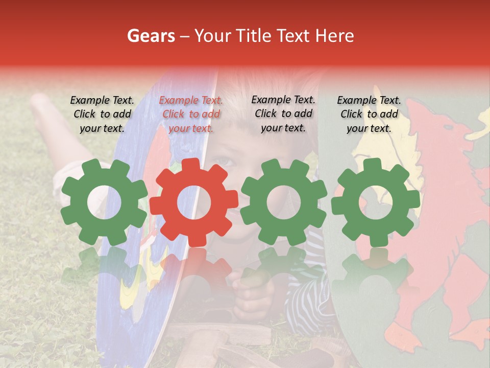 Play Young Garden PowerPoint Template