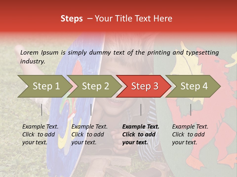 Play Young Garden PowerPoint Template