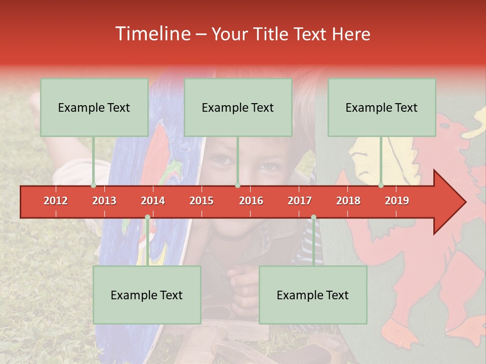 Play Young Garden PowerPoint Template