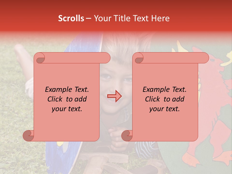 Play Young Garden PowerPoint Template
