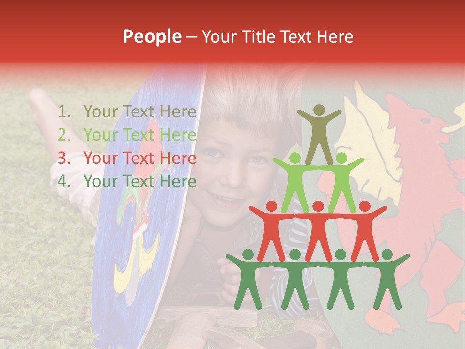 Play Young Garden PowerPoint Template