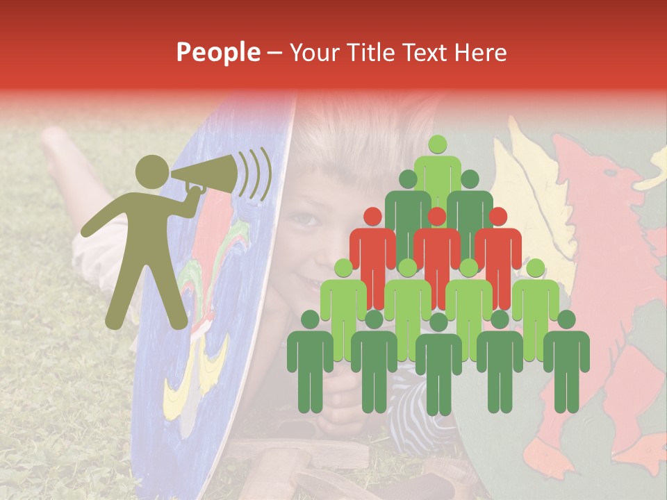 Play Young Garden PowerPoint Template