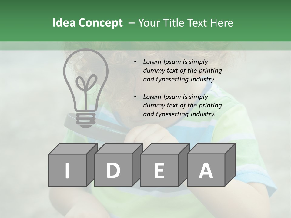 Surprise Science Happy PowerPoint Template