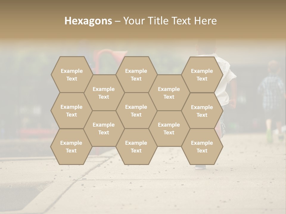 Standing Race Boy PowerPoint Template