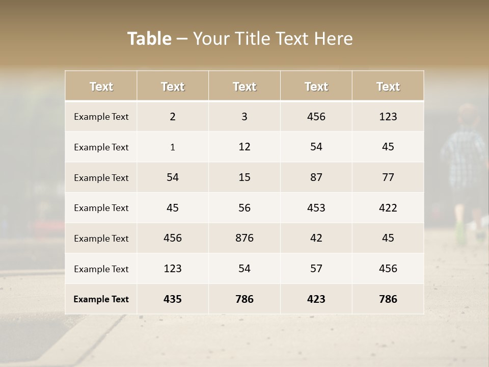 Standing Race Boy PowerPoint Template