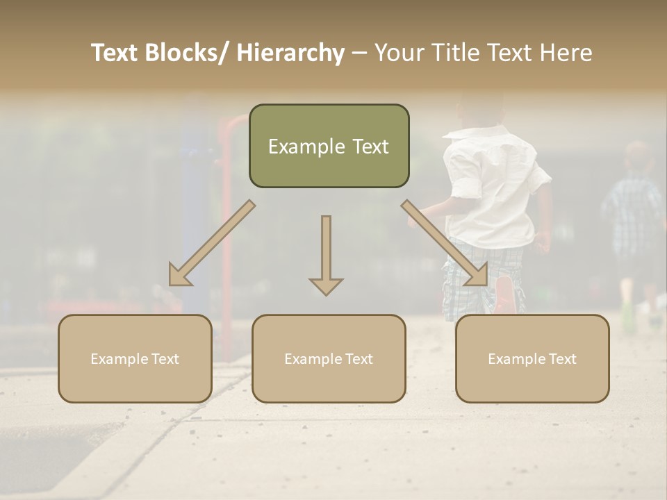 Standing Race Boy PowerPoint Template