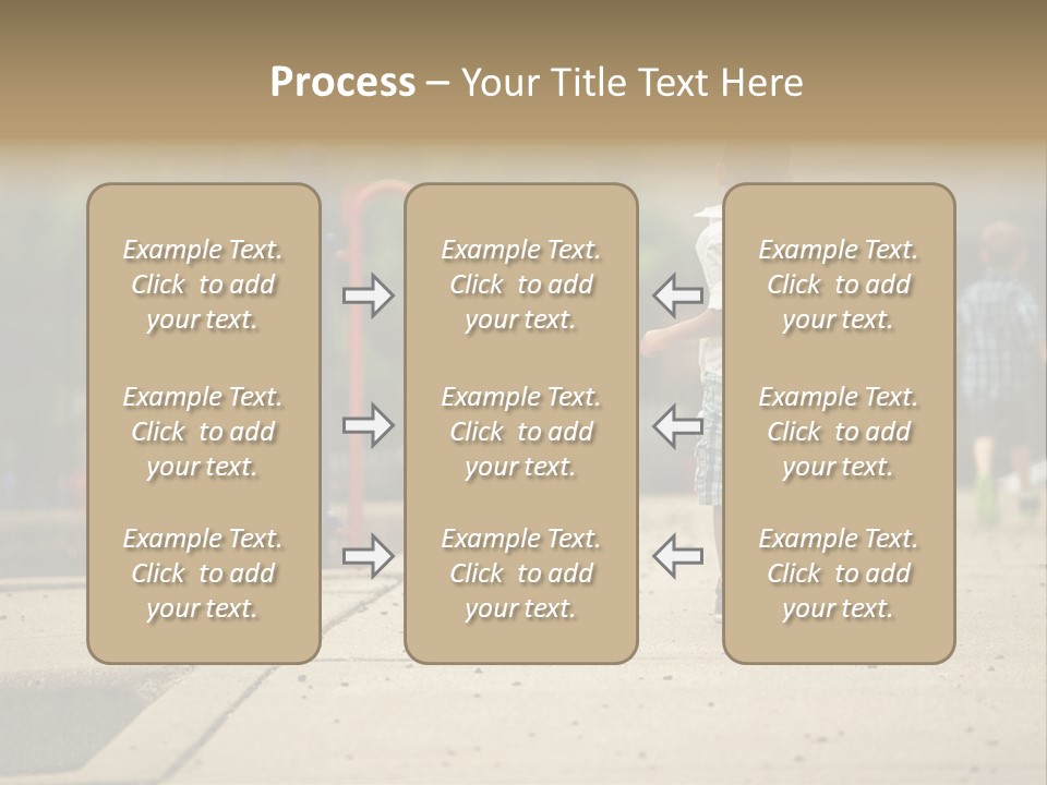 Standing Race Boy PowerPoint Template