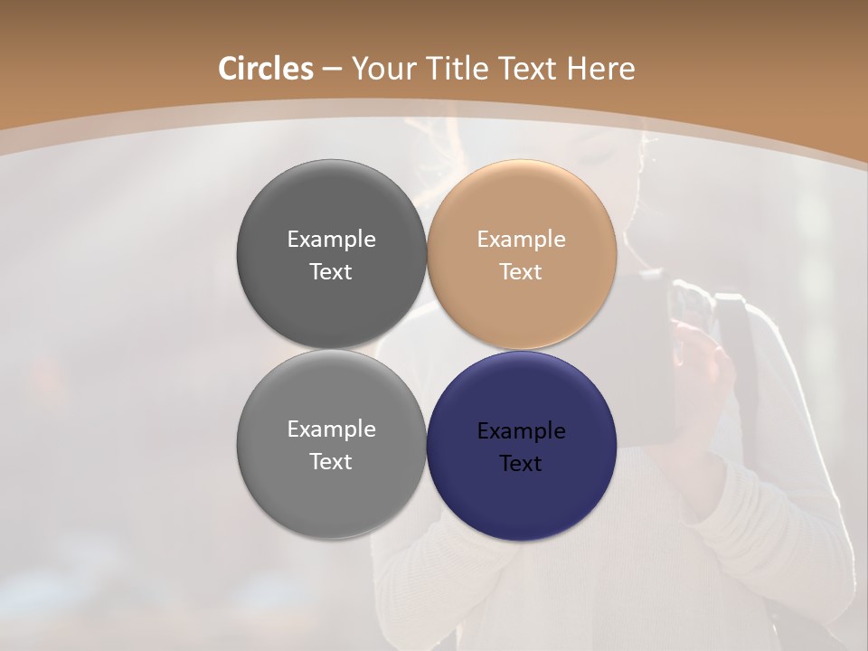 Computer Young Street PowerPoint Template