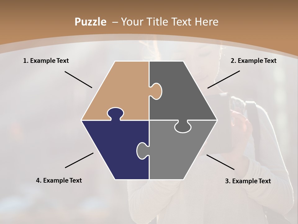 Computer Young Street PowerPoint Template