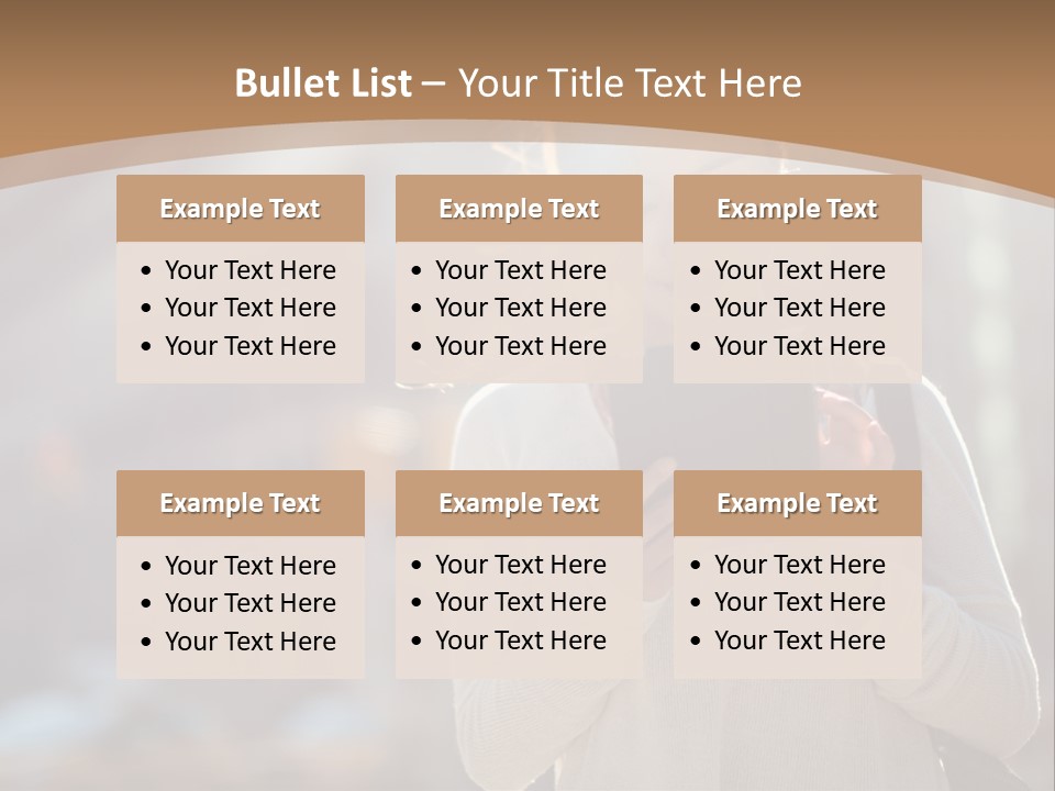 Computer Young Street PowerPoint Template