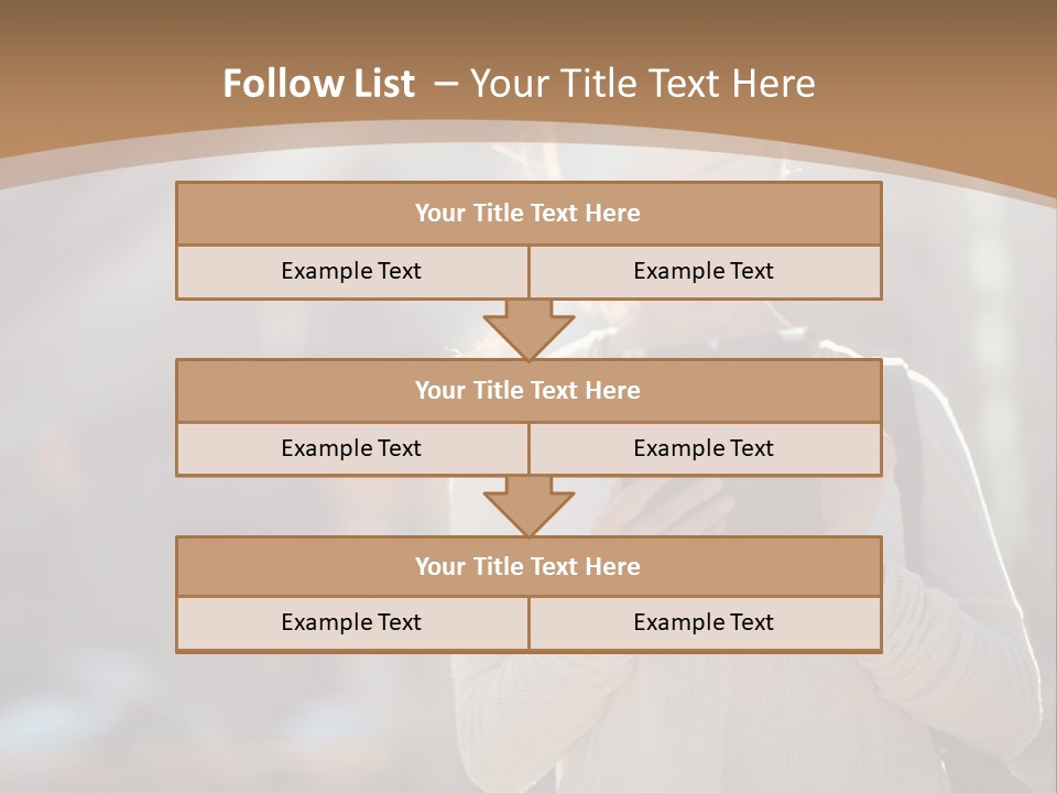 Computer Young Street PowerPoint Template