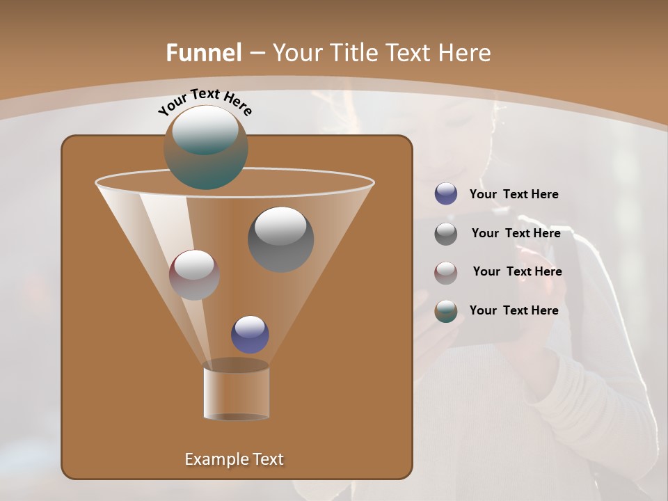 Computer Young Street PowerPoint Template