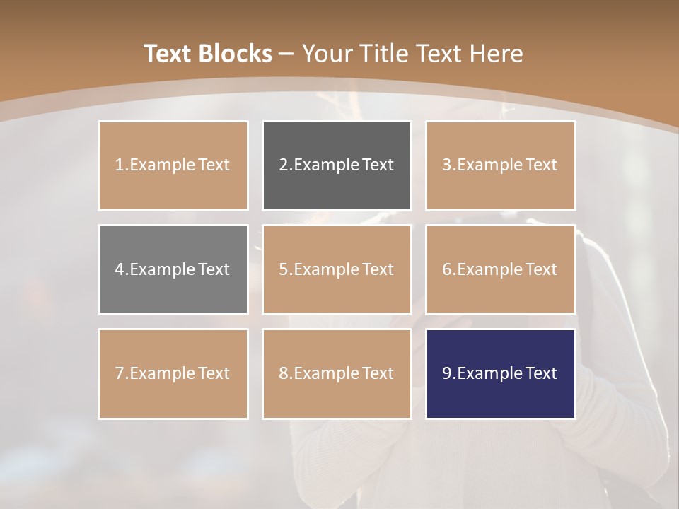 Computer Young Street PowerPoint Template