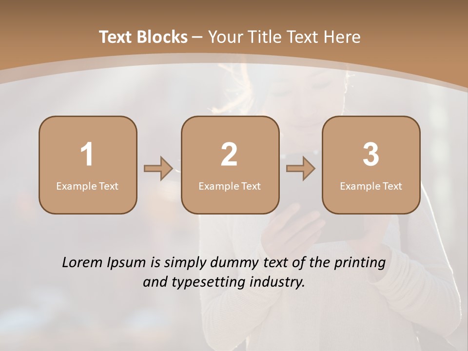 Computer Young Street PowerPoint Template