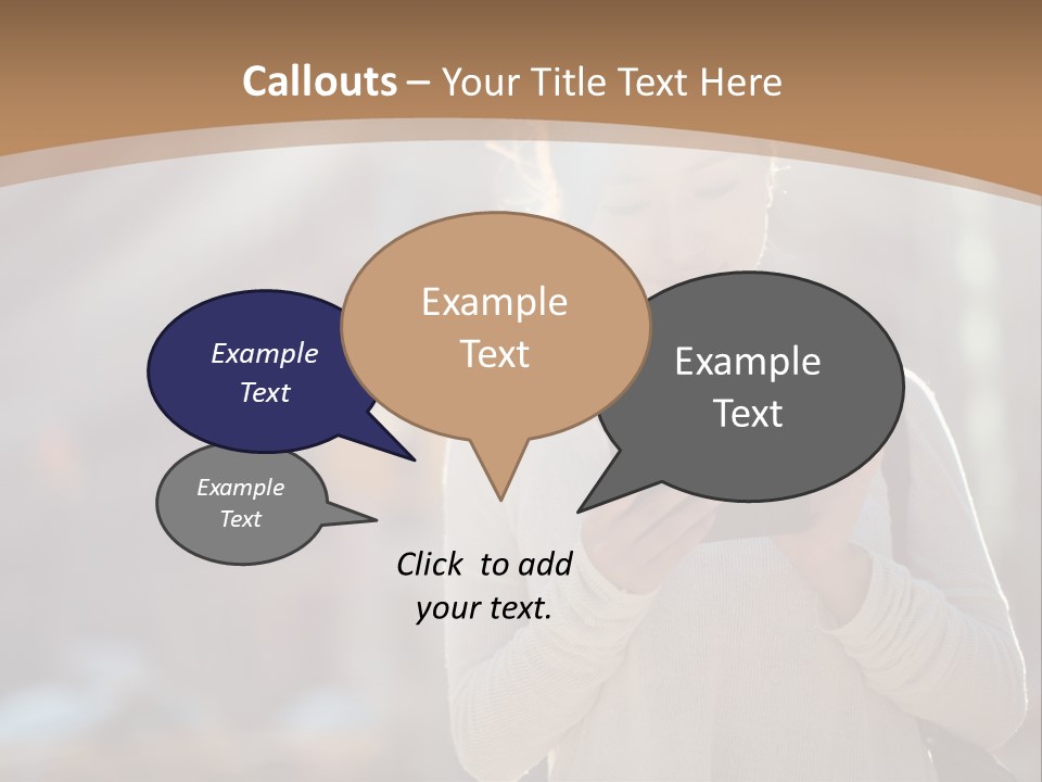Computer Young Street PowerPoint Template