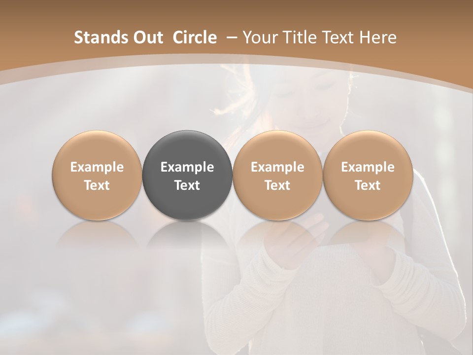 Computer Young Street PowerPoint Template