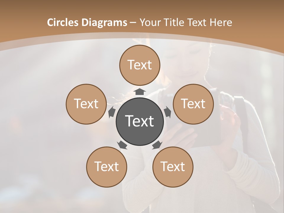 Computer Young Street PowerPoint Template