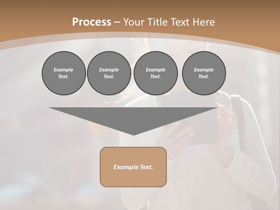 Computer Young Street PowerPoint Template