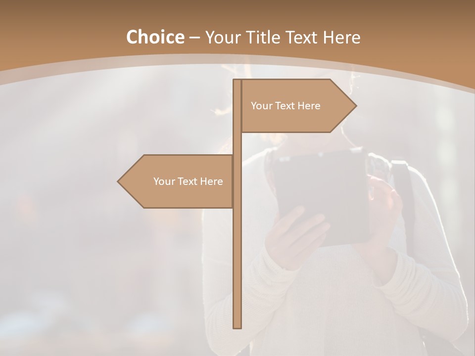 Computer Young Street PowerPoint Template