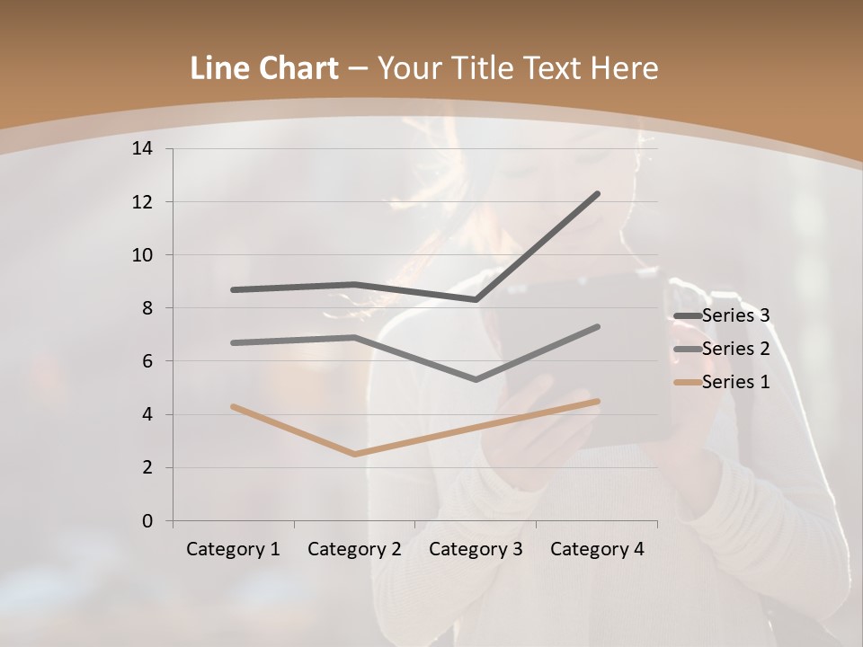 Computer Young Street PowerPoint Template