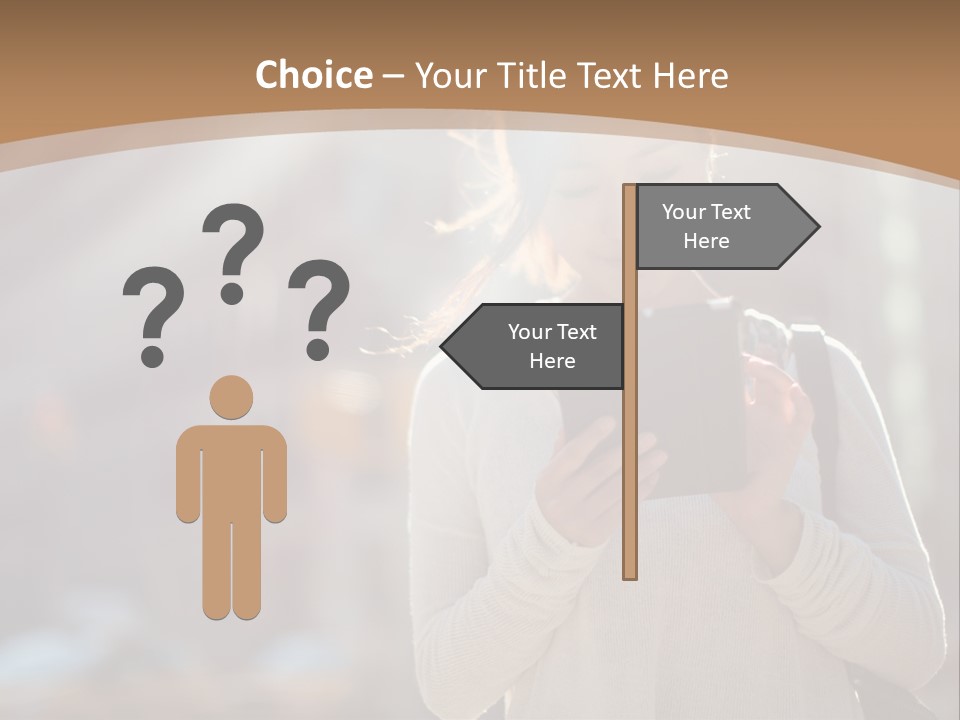 Computer Young Street PowerPoint Template