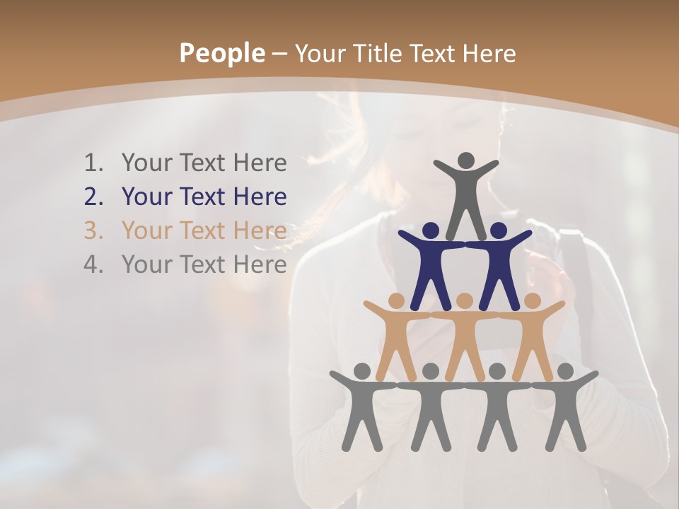 Computer Young Street PowerPoint Template