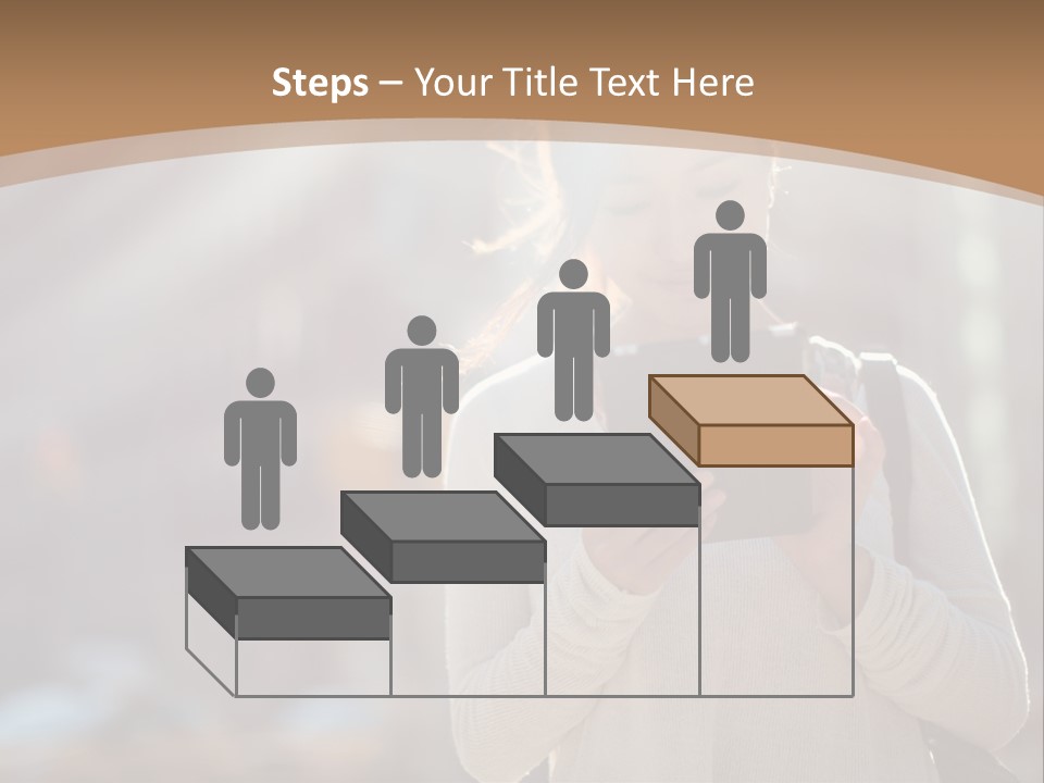 Computer Young Street PowerPoint Template