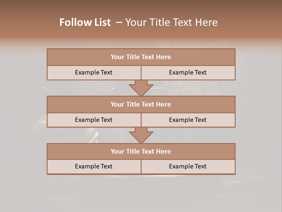 Part Order Object PowerPoint Template