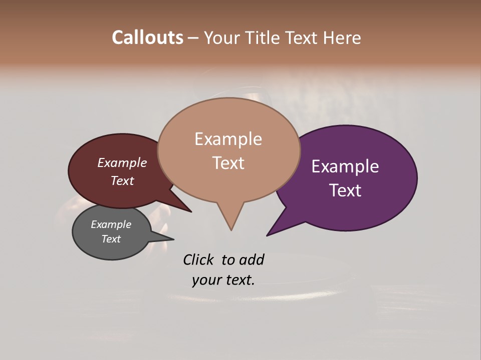 Part Order Object PowerPoint Template