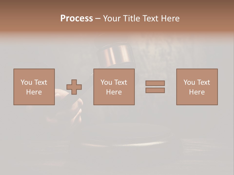 Part Order Object PowerPoint Template