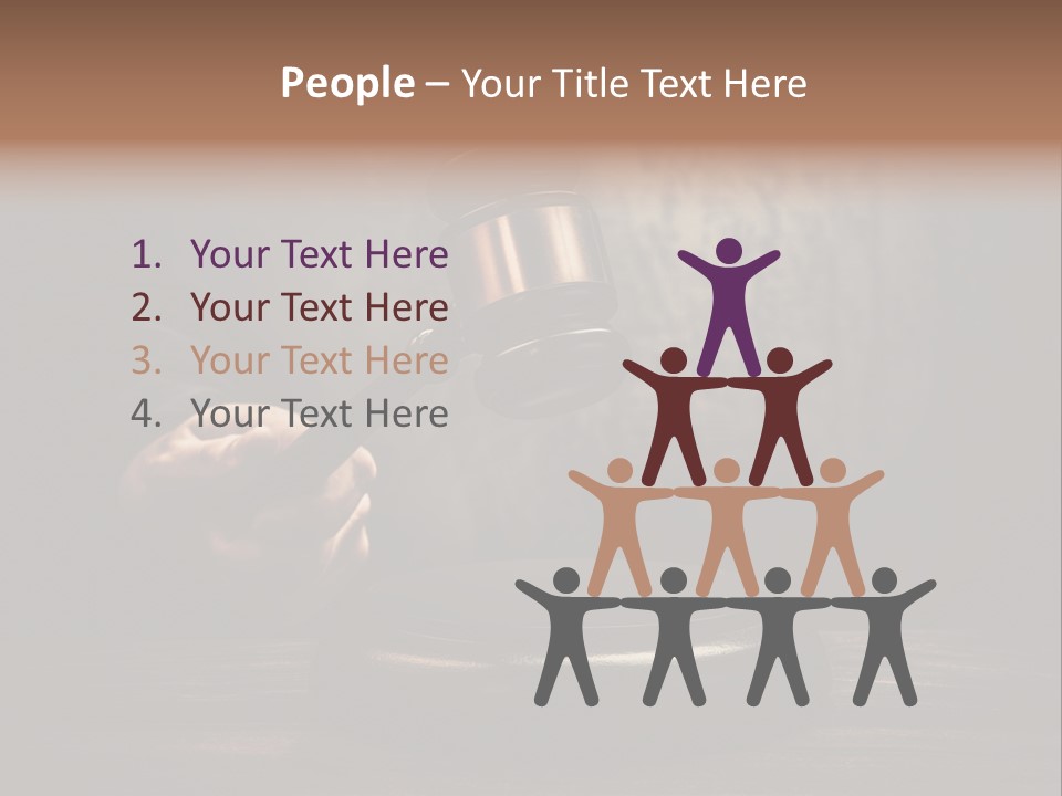 Part Order Object PowerPoint Template