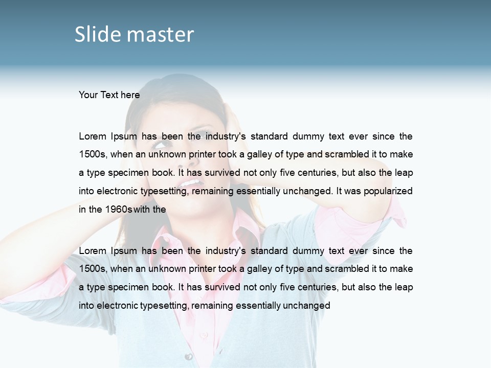 Joyful Happy Life PowerPoint Template