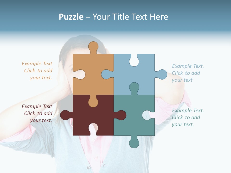 Joyful Happy Life PowerPoint Template